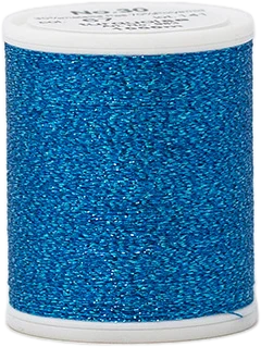 37 - Metalická vyšívací nit Madeira Supertwist No.30 (dtex 180x2) - 70% polyamid/30% metalizovaný polyester - 1.000 m