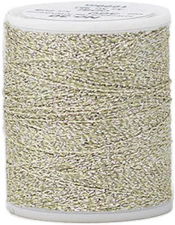 43 - Metalická vyšívací nit Madeira Supertwist No.30 (dtex 180x2) - 70% polyamid/30% metalizovaný polyester - 1.000 m
