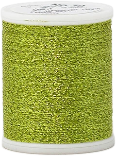 51 - Metalická vyšívací nit Madeira Supertwist No.30 (dtex 180x2) - 70% polyamid/30% metalizovaný polyester - 1.000 m