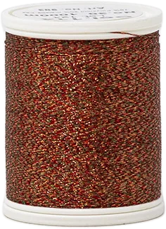 114 - Metalická vyšívací nit Madeira Supertwist No.30 (dtex 180x2) - 70% polyamid/30% metalizovaný polyester - 1.000 m