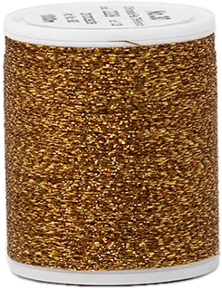 228 - Metalická vyšívací nit Madeira Supertwist No.30 (dtex 180x2) - 70% polyamid/30% metalizovaný polyester - 1.000 m