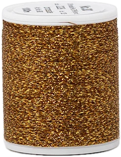 228 - Metalická vyšívací nit Madeira Supertwist No.30 (dtex 180x2) - 70% polyamid/30% metalizovaný polyester - 1.000 m