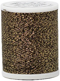 251 - Metalická vyšívací nit Madeira Supertwist No.30 (dtex 180x2) - 70% polyamid/30% metalizovaný polyester - 1.000 m