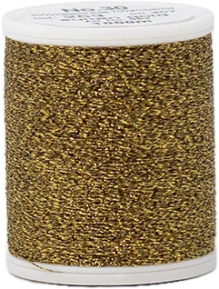 253 - Metalická vyšívací nit Madeira Supertwist No.30 (dtex 180x2) - 70% polyamid/30% metalizovaný polyester - 1.000 m