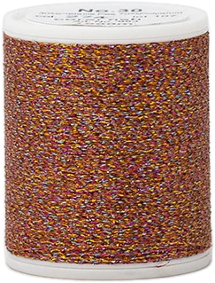 274 - Metalická vyšívací nit Madeira Supertwist No.30 (dtex 180x2) - 70% polyamid/30% metalizovaný polyester - 1.000 m