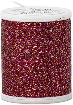 278 - Metalická vyšívací nit Madeira Supertwist No.30 (dtex 180x2) - 70% polyamid/30% metalizovaný polyester - 1.000 m