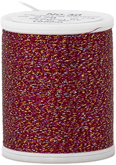 278 - Metalická vyšívací nit Madeira Supertwist No.30 (dtex 180x2) - 70% polyamid/30% metalizovaný polyester - 1.000 m