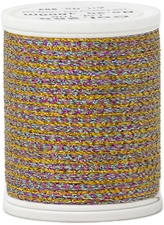 288 - Metalická vyšívací nit Madeira Supertwist No.30 (dtex 180x2) - 70% polyamid/30% metalizovaný polyester - 1.000 m