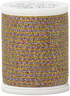 288 - Metalická vyšívací nit Madeira Supertwist No.30 (dtex 180x2) - 70% polyamid/30% metalizovaný polyester - 1.000 m
