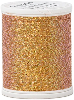 304 - Metalická vyšívací nit Madeira Supertwist No.30 (dtex 180x2) - 70% polyamid/30% metalizovaný polyester - 1.000 m