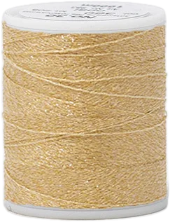 355 - Metalická vyšívací nit Madeira Supertwist No.30 (dtex 180x2) - 70% polyamid/30% metalizovaný polyester - 1.000 m