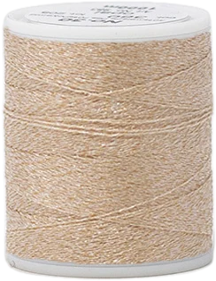 384 - Metalická vyšívací nit Madeira Supertwist No.30 (dtex 180x2) - 70% polyamid/30% metalizovaný polyester - 1.000 m