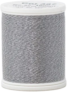 387 - Metalická vyšívací nit Madeira Supertwist No.30 (dtex 180x2) - 70% polyamid/30% metalizovaný polyester - 1.000 m