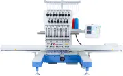 Jednohlavý průmyslový vyšívací stroj HappyJapan HCD3E-X1501