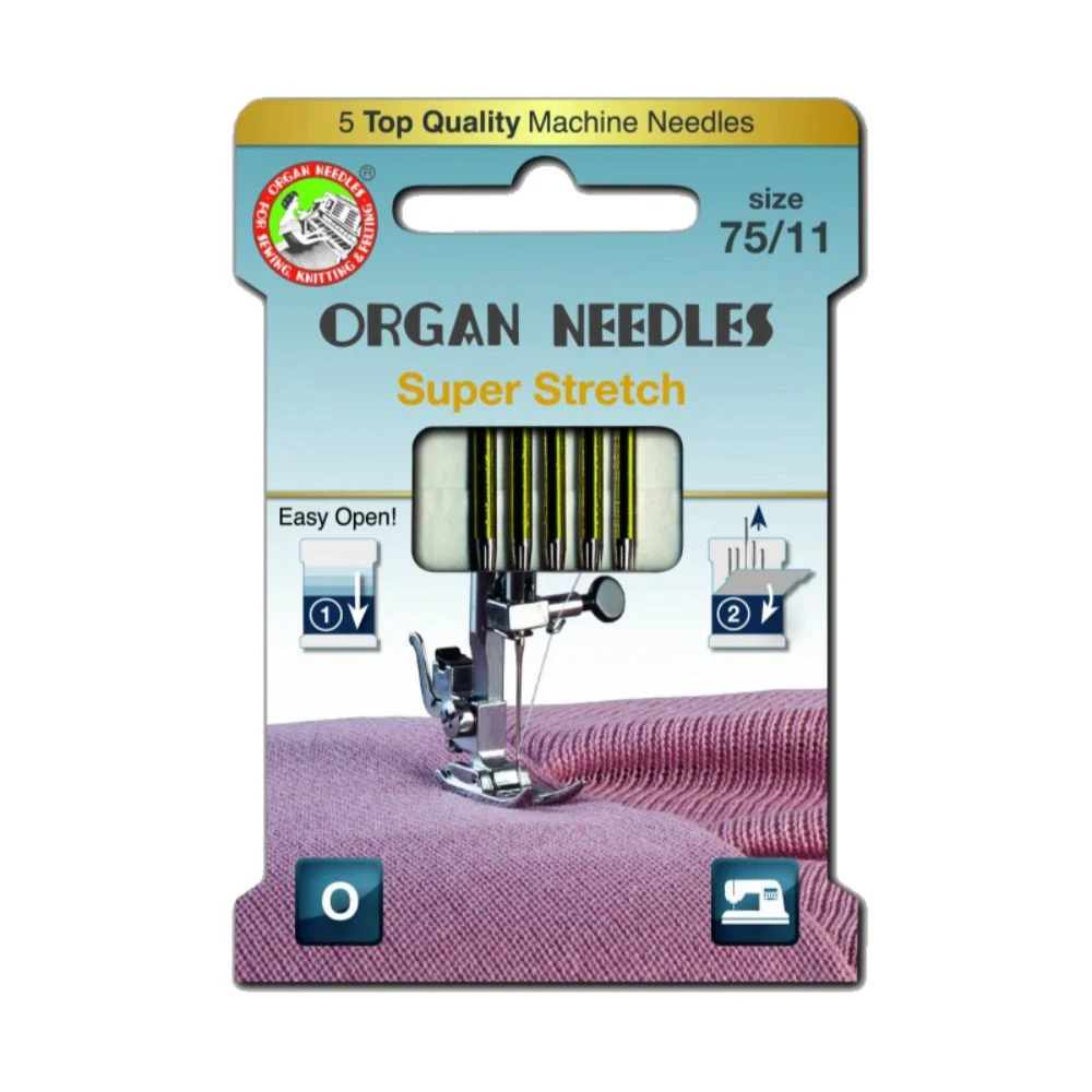 JEHLY ORGAN 130/705H Super Stretch ECO – 5 KS síla 75/11