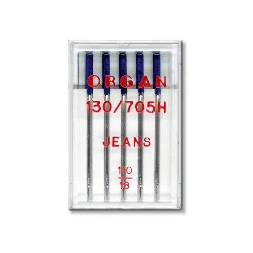 JEHLY ORGAN 130/705H JEANS – 5 KS síla 110/18
