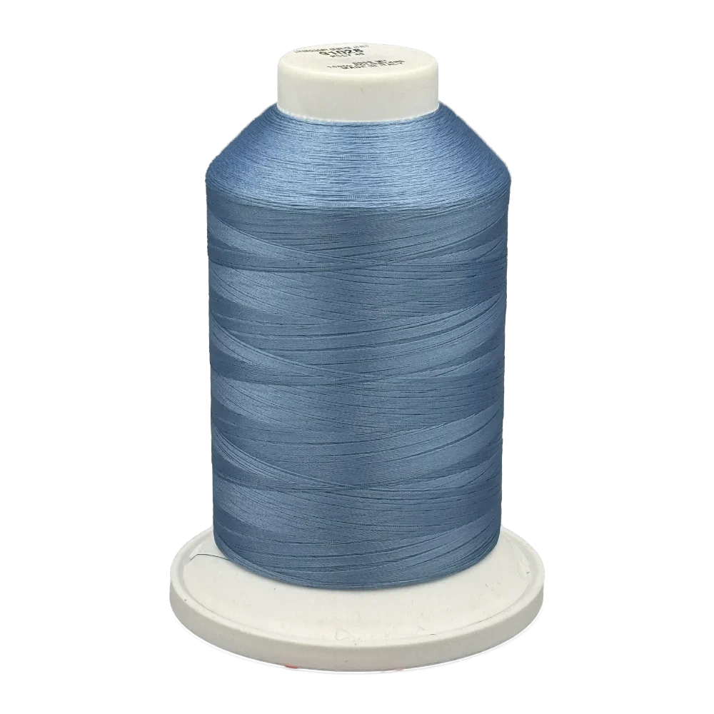 91028 - Vyšívací nit Polyfil - 100% Polyester modrý cukrový papír - 5.000m