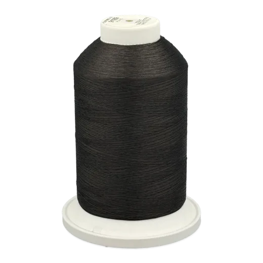 91059 - Vyšívací nit Polyfil - 100% Polyester tmavě hnědá - 5.000m