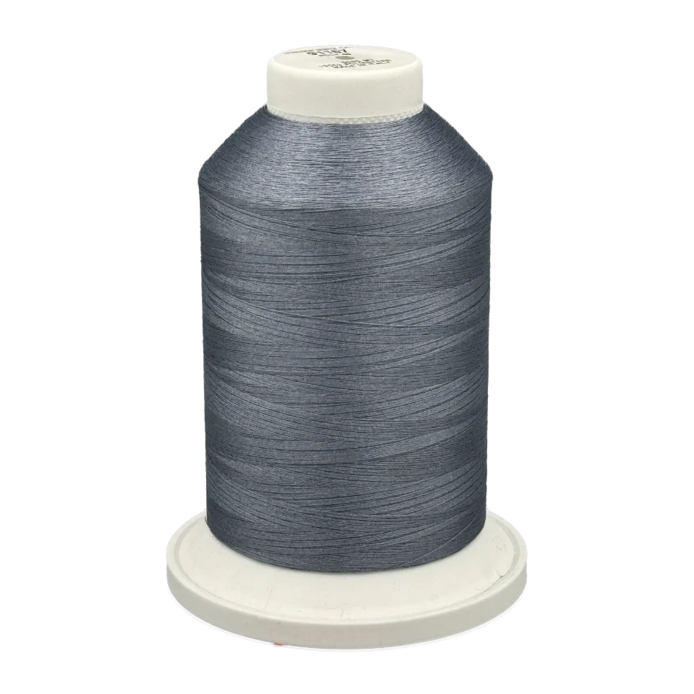 91167 - Vyšívací nit Polyfil - 100% Polyester namodrale tmavě šedá - 5.000m