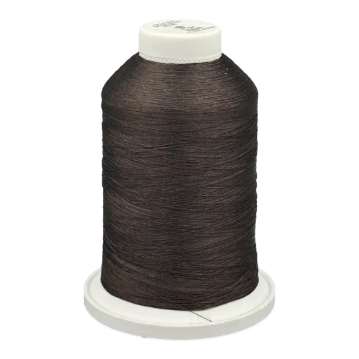 91397 - Vyšívací nit Polyfil - 100% Polyester tmavě hnědá - 5.000m