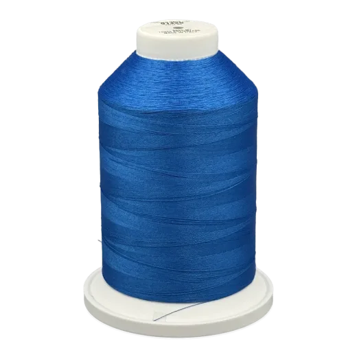 91429 - Vyšívací nit Polyfil - 100% Polyester tmavě tyrkysová - 5.000m