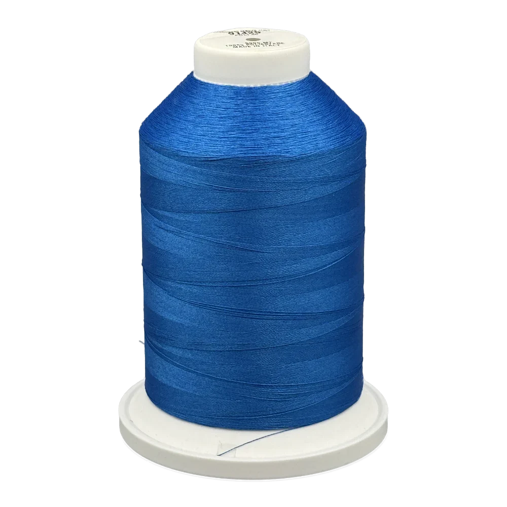 91429 - Vyšívací nit Polyfil - 100% Polyester tmavě tyrkysová - 5.000m