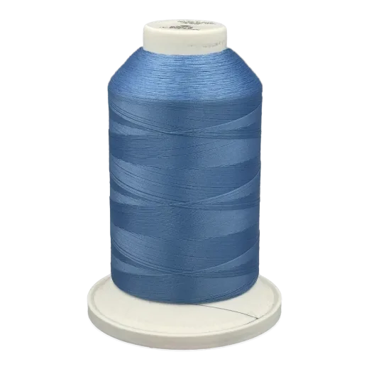 91628 - Vyšívací nit Polyfil - 100% Polyester cukrově modrá - 5.000m
