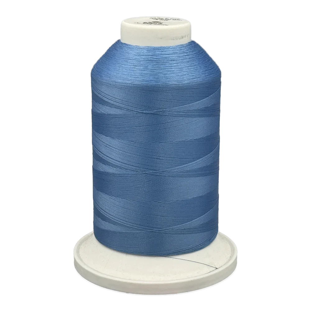 91628 - Vyšívací nit Polyfil - 100% Polyester cukrově modrá - 5.000m