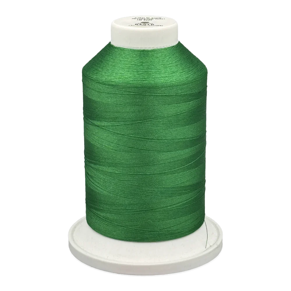 91649 - Vyšívací nit Polyfil - 100% Polyester smaragdově zelená - 5.000m