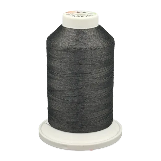 91664 - Vyšívací nit Polyfil - 100% Polyester olovnatá šedá - 5.000m