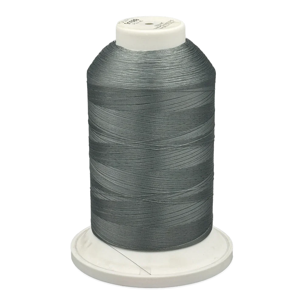 91689 - Vyšívací nit Polyfil - 100% Polyester olověná šedá - 5.000m