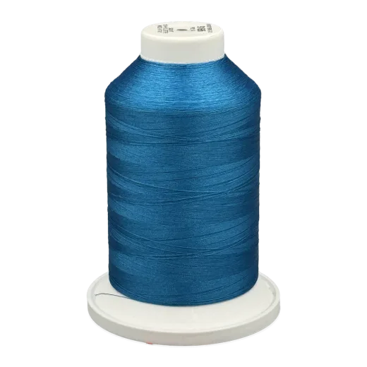 91695 - Vyšívací nit Polyfil - 100% Polyester středně tyrkysová - 5.000m
