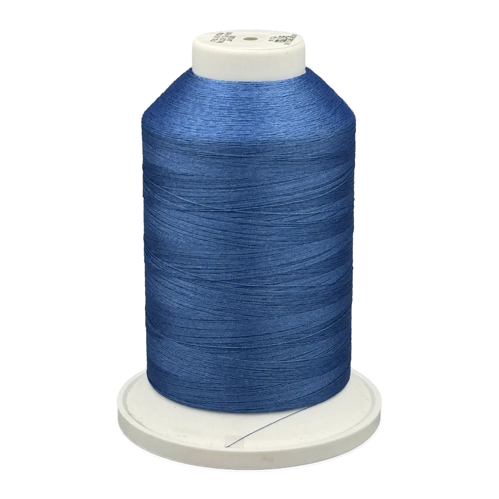 91733 - Vyšívací nit Polyfil - 100% Polyester cukrově modrá - 5.000m