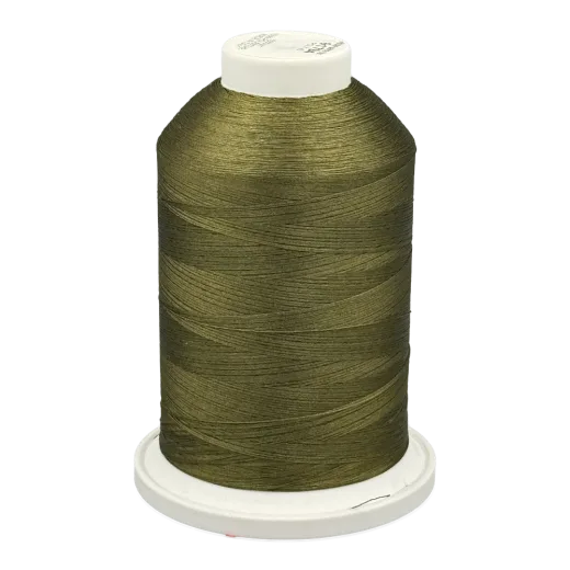 91794 - Vyšívací nit Polyfil - 100% Polyester středně olivově zelená - 5.000m