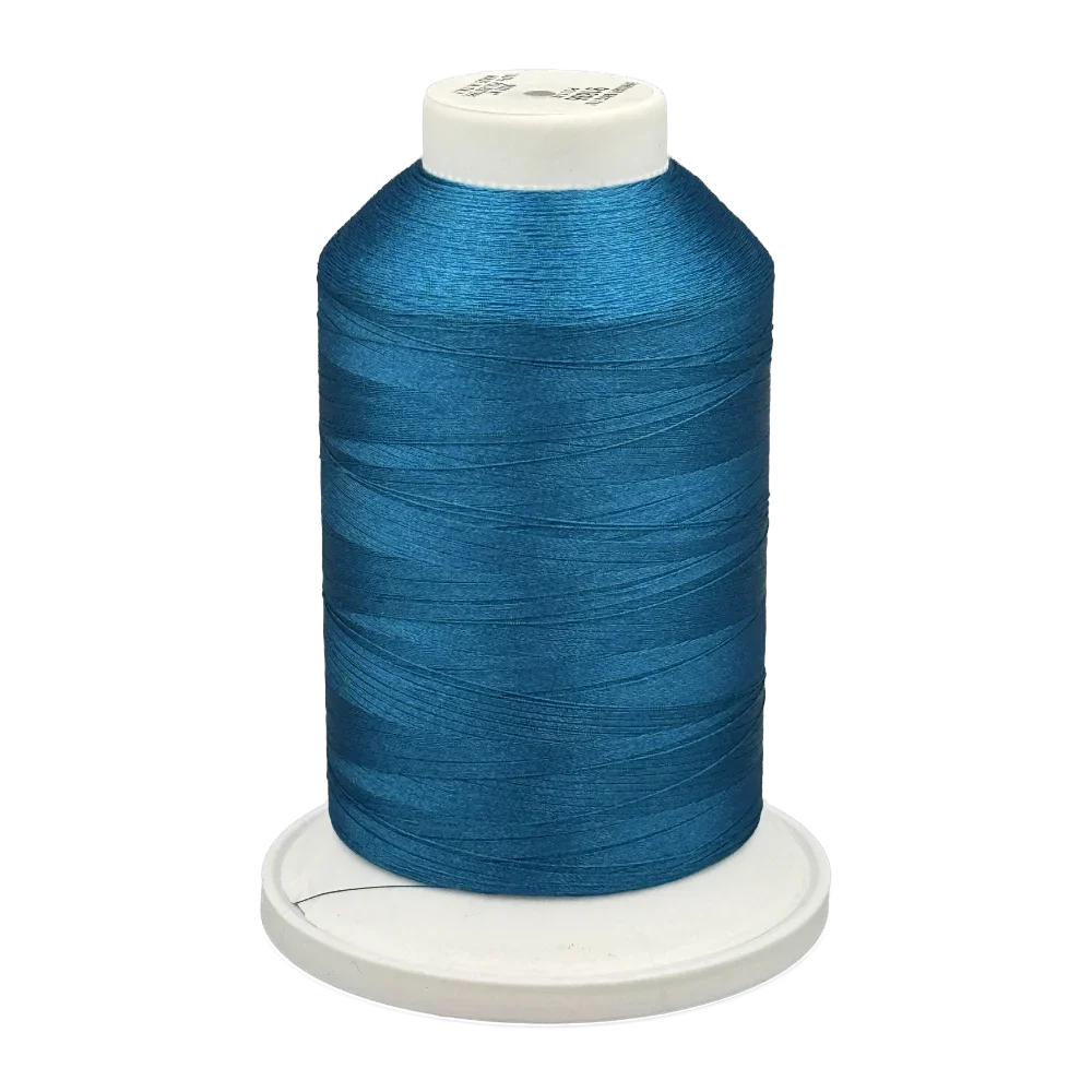91896 - Vyšívací nit Polyfil - 100% Polyester tyrkysová - 5.000m
