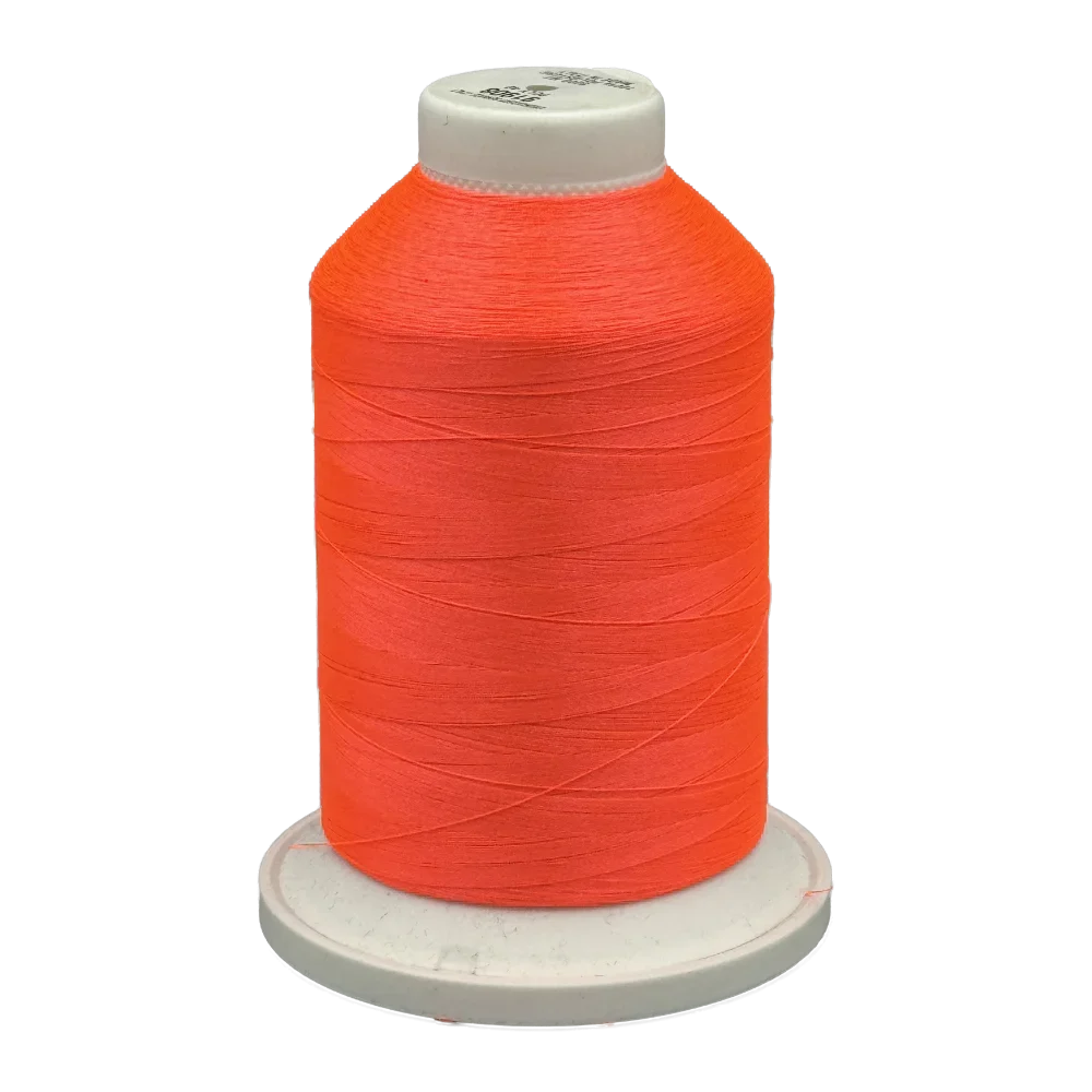 91908 - Vyšívací nit Polyfil - 100% Polyester růžová fosfor - 5.000m