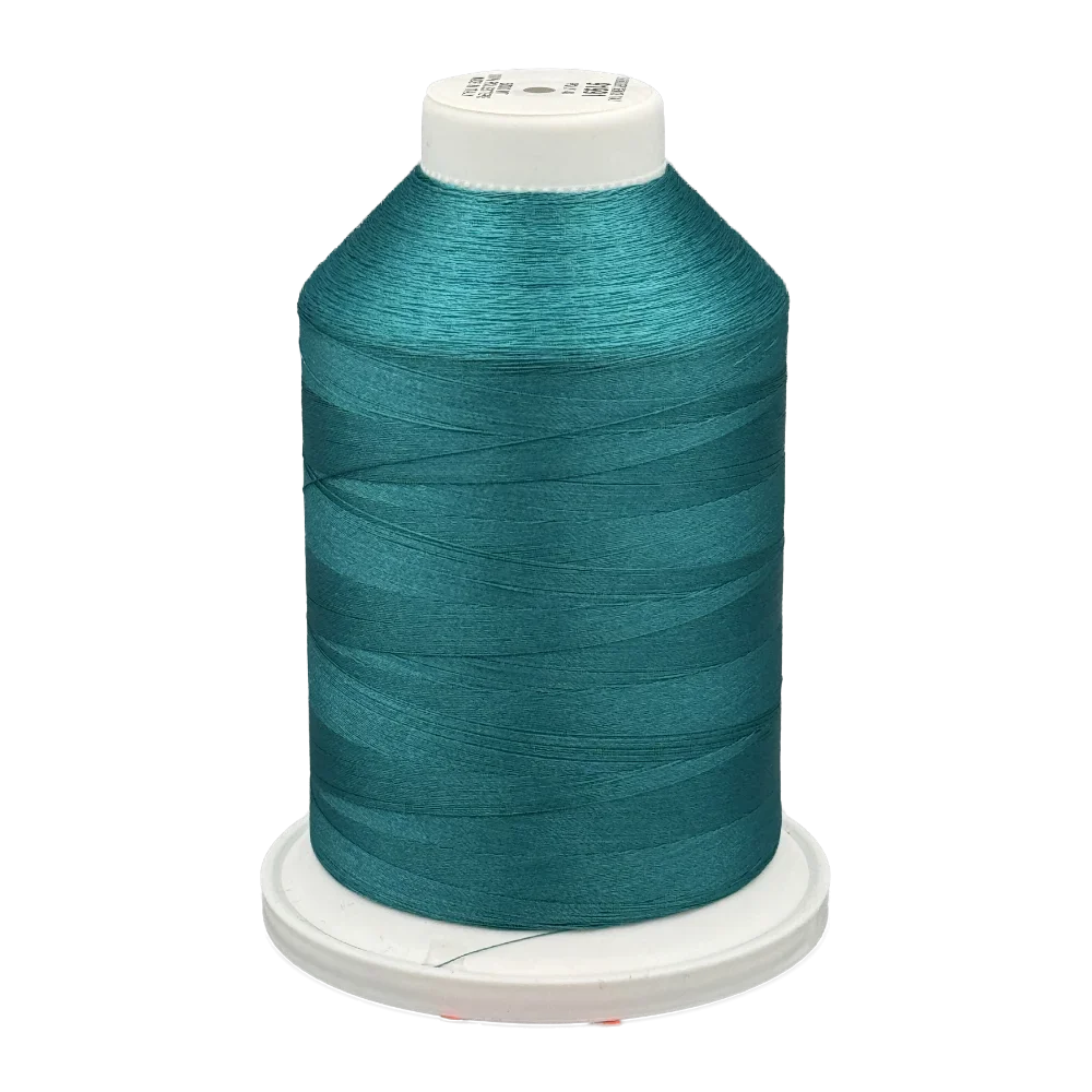91991 - Vyšívací nit Polyfil - 100% Polyester středně smaragdově zelená - 5.000m