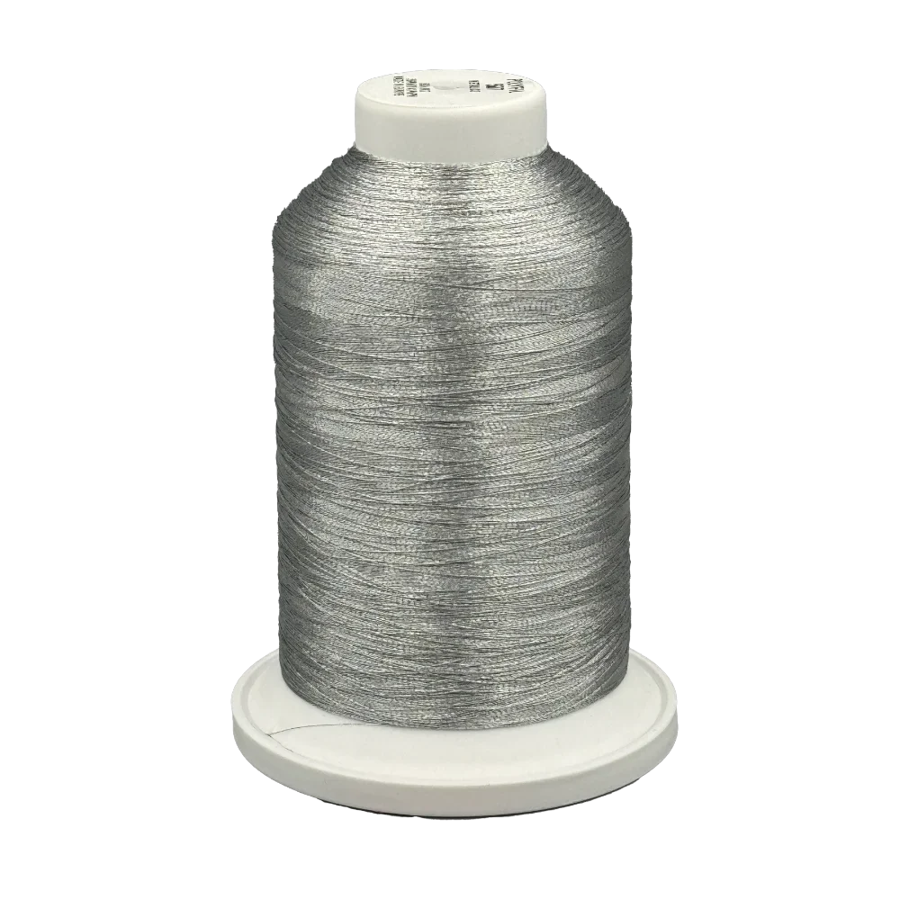 507 - Polyfil - metalická nit - stříbrná - 5.000m