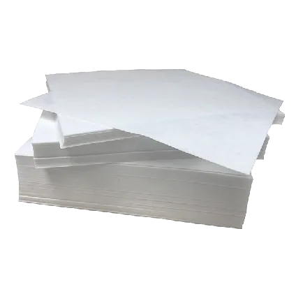 Podkladový materiál na čepice čtverec 20 x 20 cm bílý 250 Ks