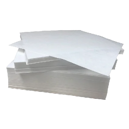 Podkladový materiál na čepice čtverec 20 x 20 cm bílý 250 Ks