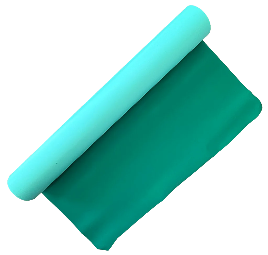 Nášivkový materiál Zelená vlajka 50 cm x 10 m