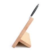 Magnetický stojan na nože přírodní buk