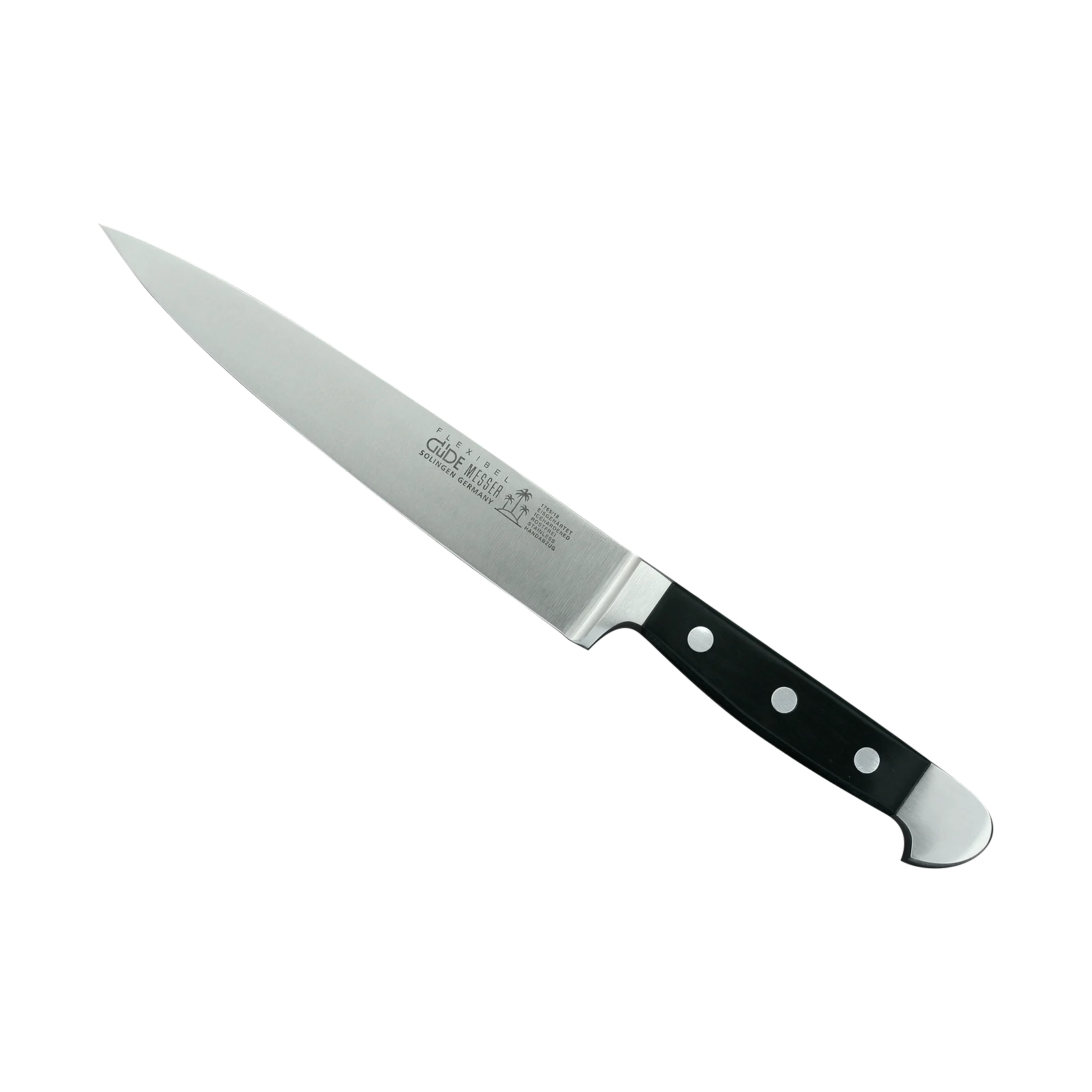 Filetovací nůž Alpha Güde Solingen 18 cm pružný