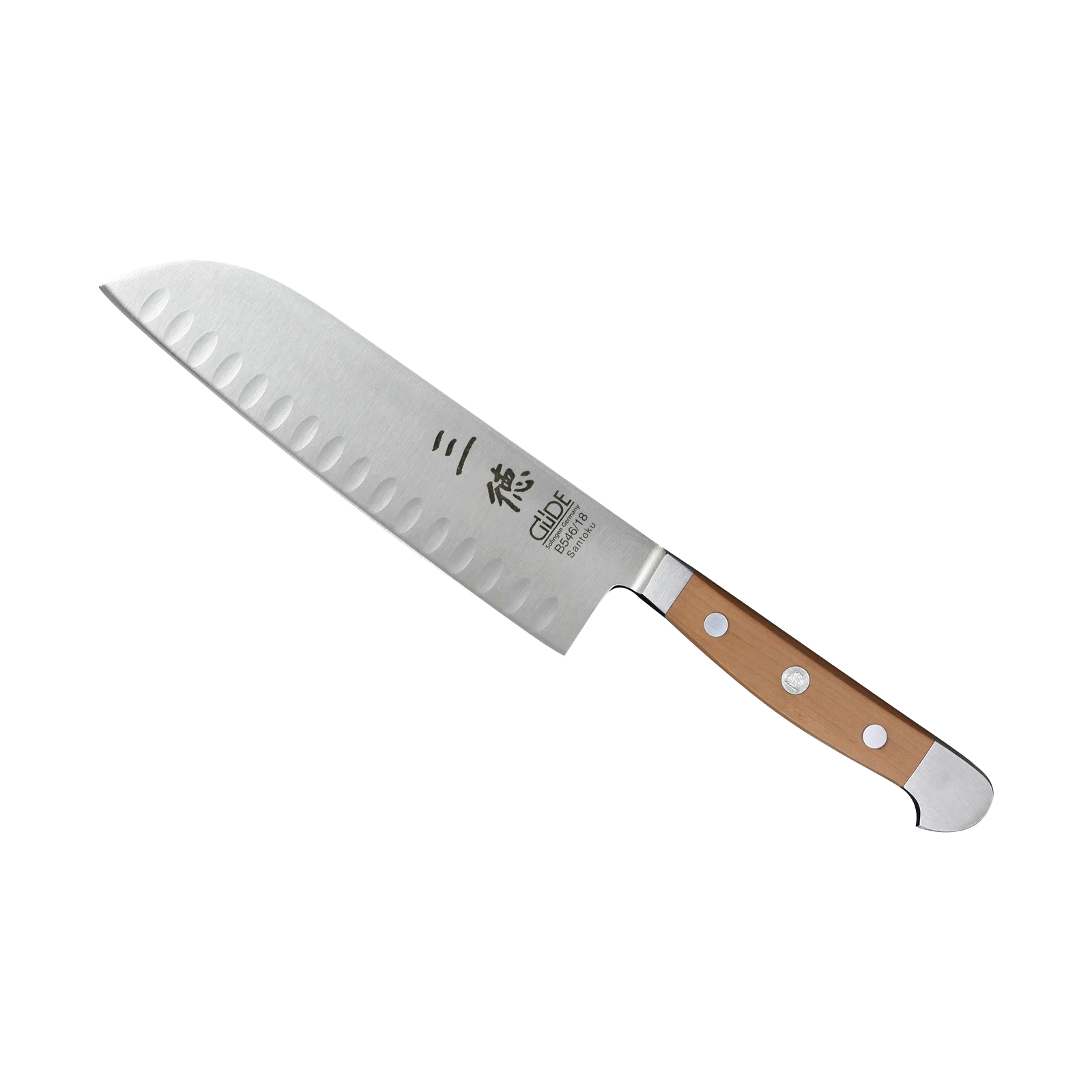 Nůž Santoku Alpha Hrušeň Güde Solingen 18 cm
