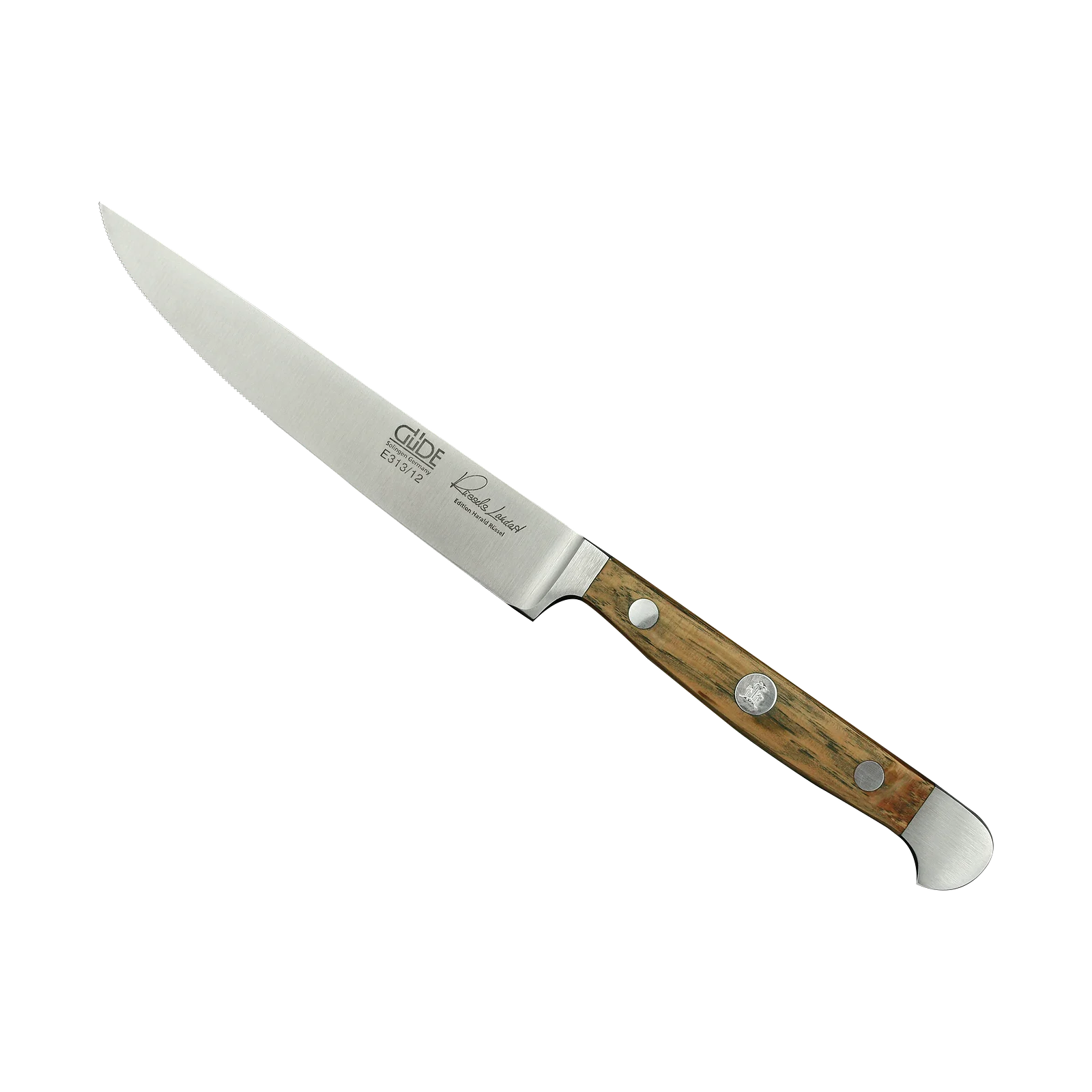 Steakový nůž Alpha Dubový sud Güde Solingen 12 cm