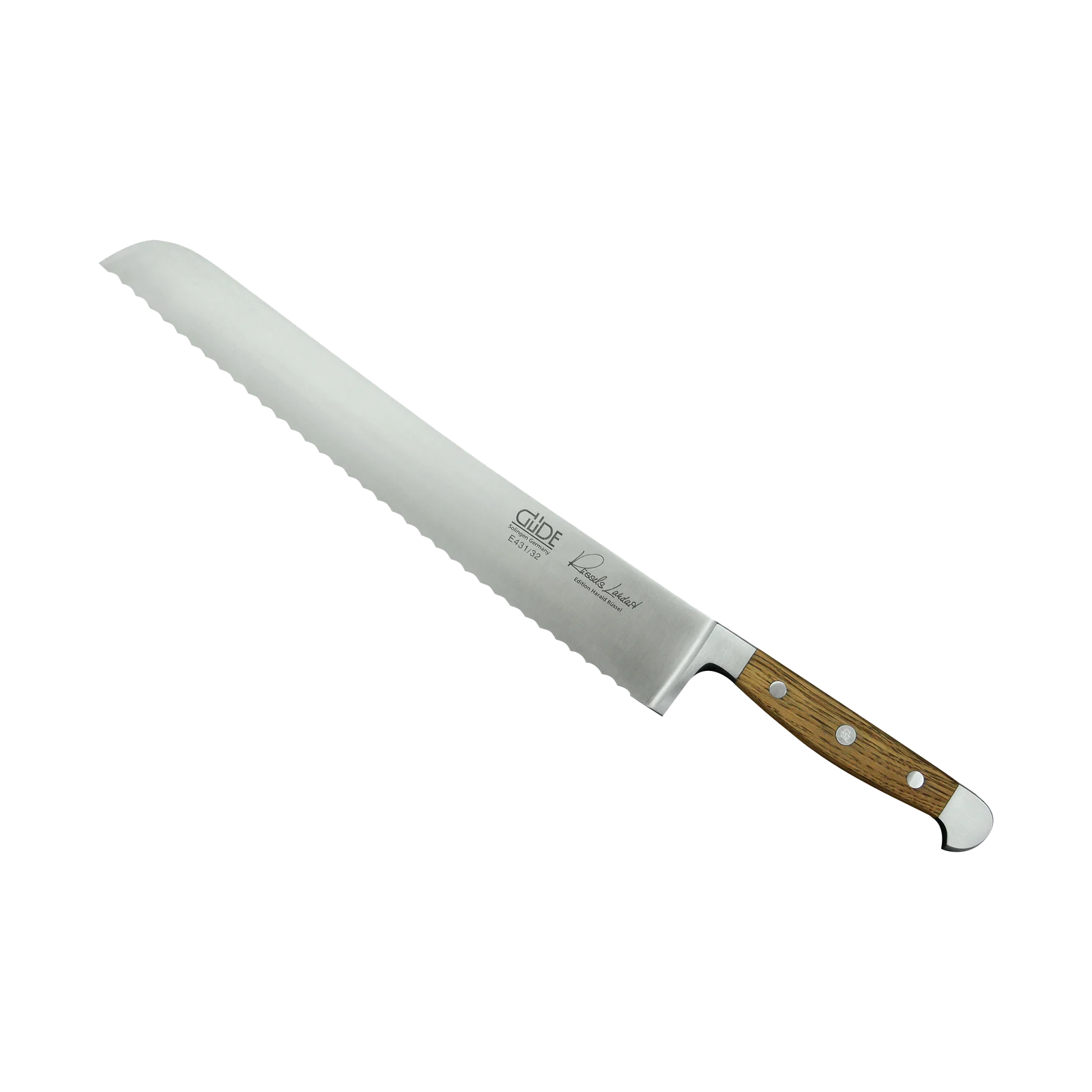 Nůž na pečivo Alpha Dubový sud Güde Solingen 32 cm