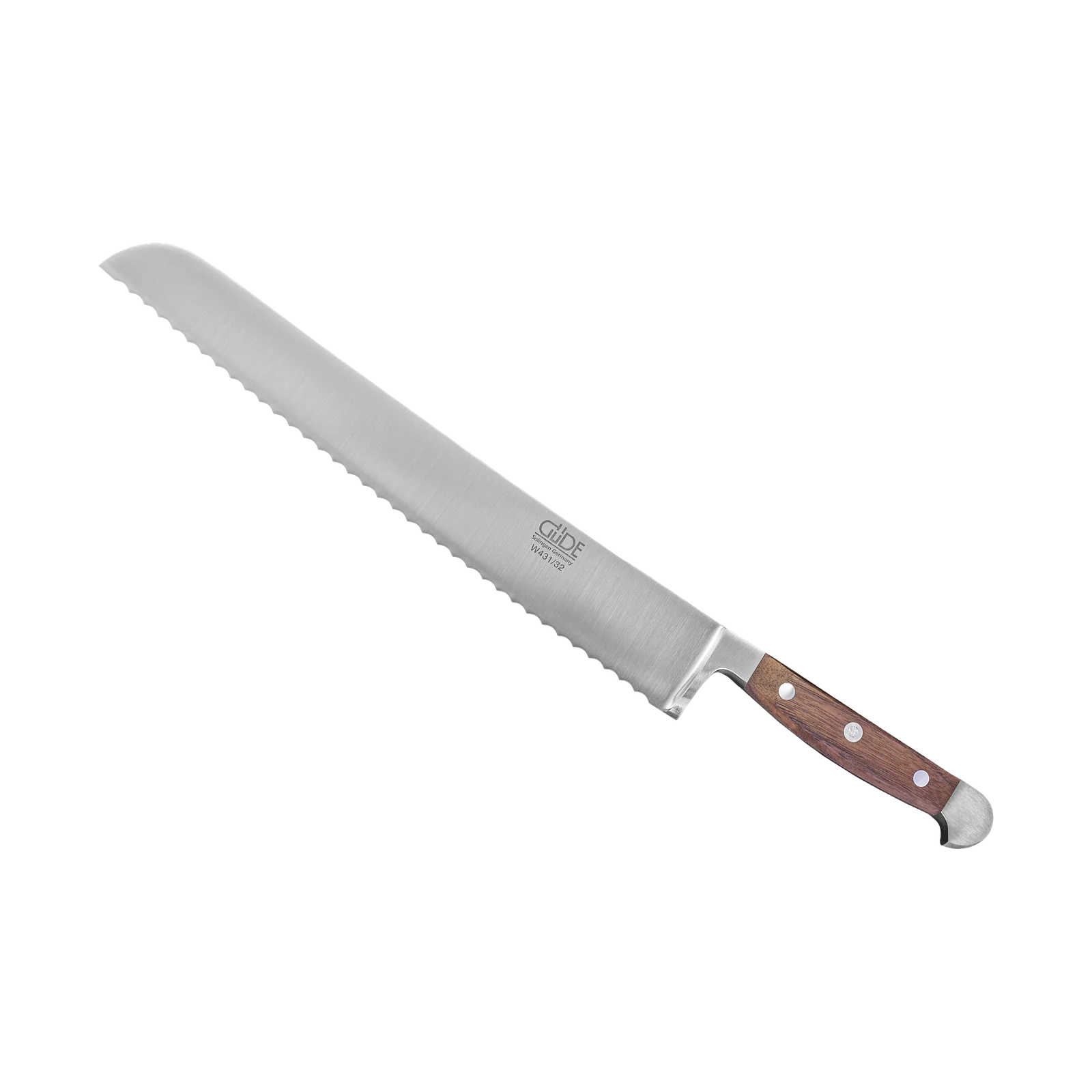 Nůž na pečivo Alpha Vlašský ořech Güde Solingen 32 cm