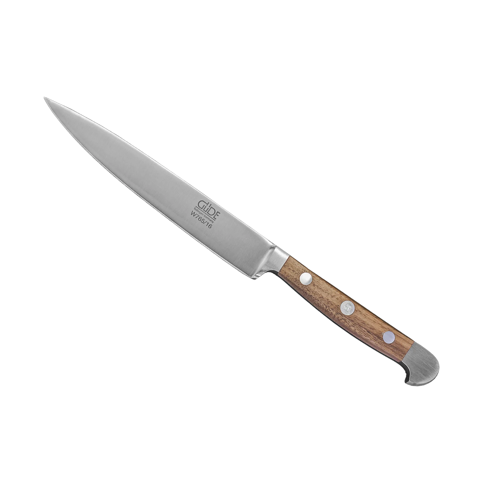 Filetovací nůž Alpha Vlašský ořech Güde Solingen 16 cm
